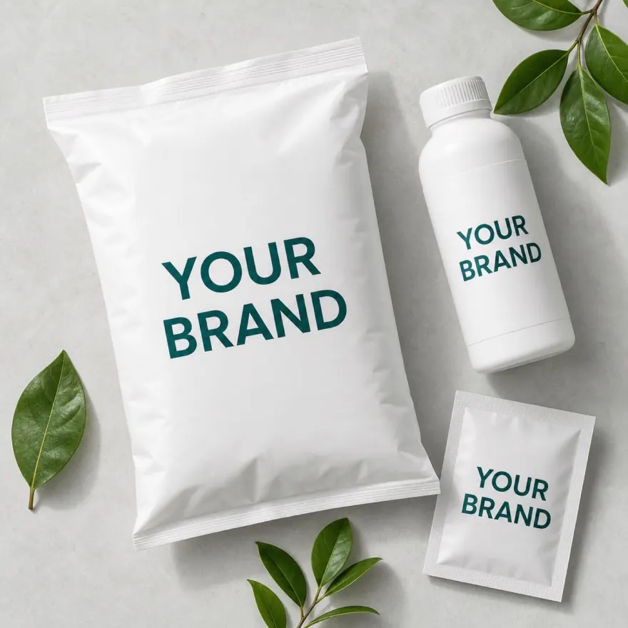 Private-label fertilizer packaging concept