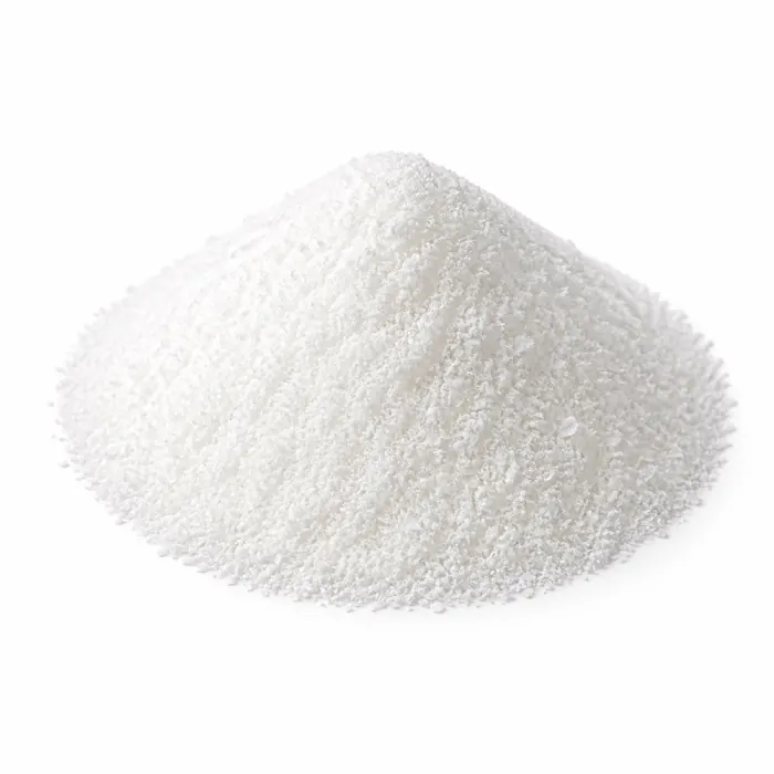 White boric acid powder and granules
